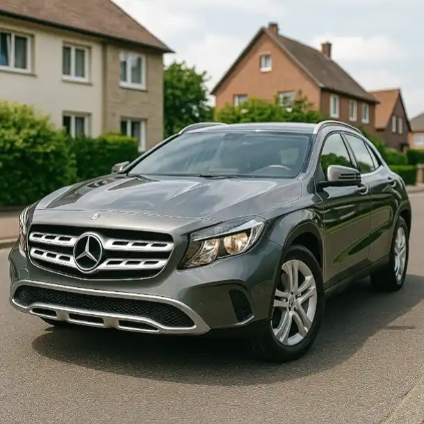 Ein gebrauchtes Mittelklasse-Auto steht bereit für den Autoankauf in Lippstadt.